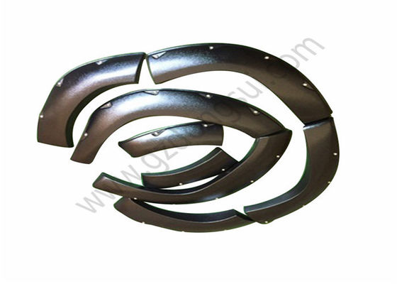 Material plástico do ABS preto do alargamento do para-choque do caminhão da aparência para Toyota Fortuner