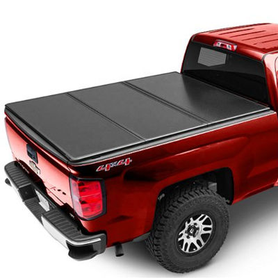 4 material de alumínio da placa do favo de mel da tampa de cama do Tonneau do recolhimento 4X4 das portas/PVC