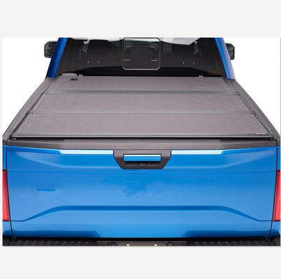 tampa de cama dobrável em três partes dura do Tonneau dos acessórios do carro 4X4 para Nissan Navara NP300