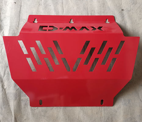 Placa do patim da cor vermelha de Dmax auto, placa da proteção do motor para o camionete