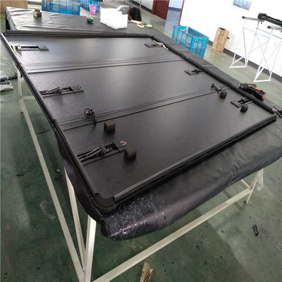 4 material de alumínio da placa do favo de mel da tampa de cama do Tonneau do recolhimento 4X4 das portas/PVC