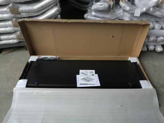 4 material de alumínio da placa do favo de mel da tampa de cama do Tonneau do recolhimento 4X4 das portas/PVC