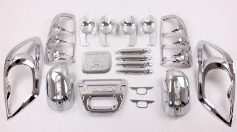 Acessórios do jogo 4X4 de Chrome do carro de Toyota Hilux Vigo 2005+ 2012+ 0,02 CBM