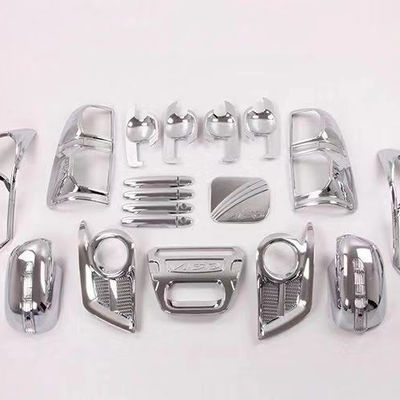 Acessórios do jogo 4X4 de Chrome do carro de Toyota Hilux Vigo 2005+ 2012+ 0,02 CBM