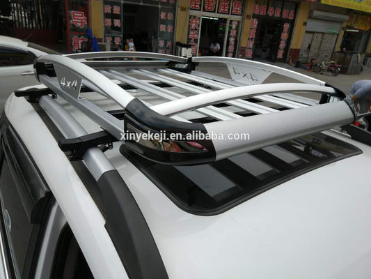 cesta universal da grade de tejadilho dos Accessaries do recolhimento 4x4 com luz