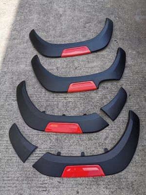 Alargamentos do para-choque do caminhão para Toyota Hilux Revo 2016-2019 e 2021