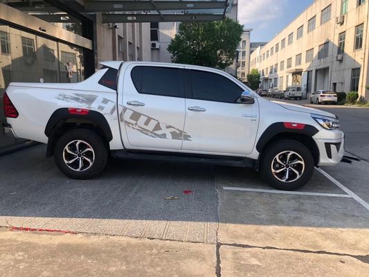 Alargamentos do para-choque do caminhão para Toyota Hilux Revo 2016-2019 e 2021