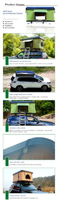 Barraca automática de acampamento Hardshell do telhado do carro da pessoa de Wholesale Aluminum Ladder 4 do fabricante do OEM