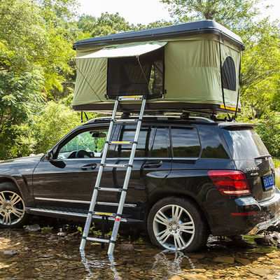 Tomada de fábrica fora do ABS impermeável de acampamento Shell Car Roof Top Tent dura para o carro de SUVs
