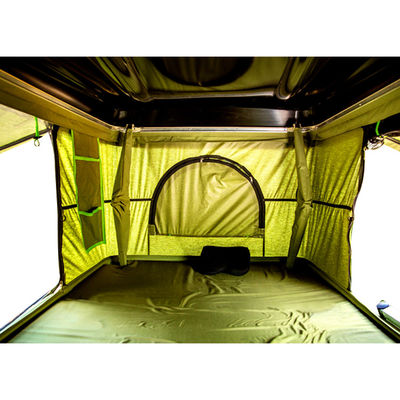 Carro duro plástico de acampamento de Shell Roof Top Tents For do ABS preto do campista exterior da fonte 2020 da fábrica