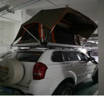 Barraca automática de acampamento do telhado do carro da pessoa de alumínio livre da escada 4