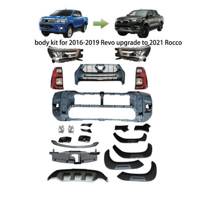 Fabricante Wholesale do OEM para o carro 2021 de Rocco da atualização de Toyota Hilux Revo Front Bumper Grille
