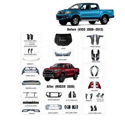 Auto corpo de carro abundante Kit For Toyota Hilux Vigo do restauro da grade 2008