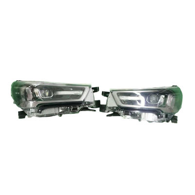 Luz plástica do carro do farol do diodo emissor de luz do ABS de Wholesale 4X4 do fabricante para Toyota Hilux Revo Rocco 2020 2021