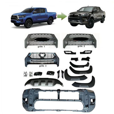 Elevação de Front Rear Bumper For Toyota Hilux Revo Rocco 16-19 do carro dos PP a 2021