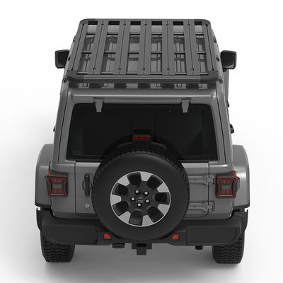 Cremalheira de alumínio preta 1.2mX1m de Rover Roof Rack Storage Cargo da escala