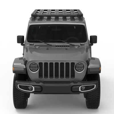 Cesta de bagagem de liga de alumínio personalizada para Jeep Wrangler Fj Toyota Hiace