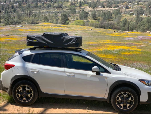 carro de acampamento Shell Rooftop Roof Top Tent macia de Suv do curso de alumínio impermeável da tela 4x4 com claraboia