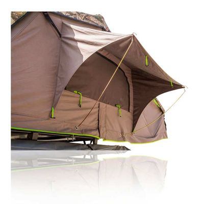carro de acampamento Shell Rooftop Roof Top Tent macia de Suv do curso de alumínio impermeável da tela 4x4 com claraboia