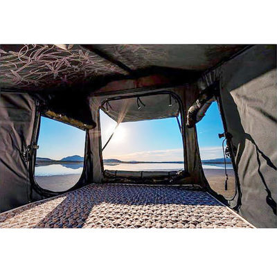 Do fabricante de Wholesale 3 da pessoa barraca do toldo do telhado de Shell Car Roof Tent Triangle duramente para Suv