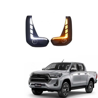Luz de nevoeiro LED de circulação diurna para Toyota Hilux Revo 2021