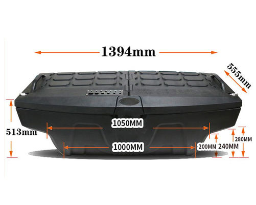 Plástico protegido UV à prova de choque do PE de Ford Ranger Pickup Bed Extender