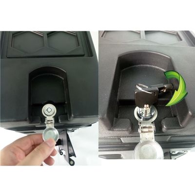 Caixas de ferramentas plásticas Ford Ranger Tool Box do lado do camionete do OEM 4x4