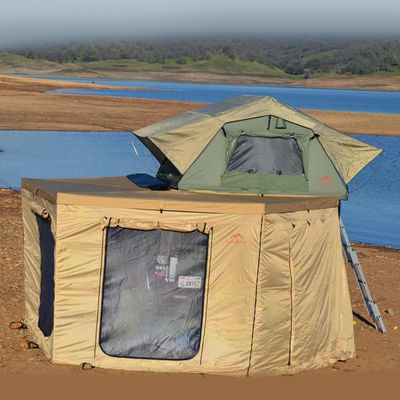 Barraca de acampamento superior Sunproof do carro retrátil de 270 graus impermeável