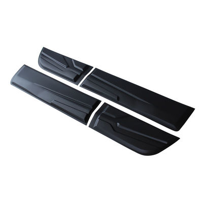 Extensor de cama de caminhão ABS de plástico preto fosco para Mitsubishi Triton L200 2019 2020