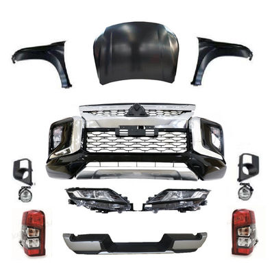 O costume pegara a elevação de Front Bumper Grill Facelift Body Kit For Mitsubishi Triton 2012-2019 do carro a 2020