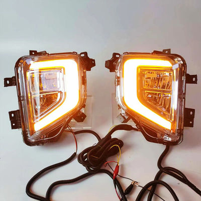 O carro da luz 4x4 da cauda do farol de Mitsubishi Triton conduziu a lâmpada de condução leve da névoa de Drl