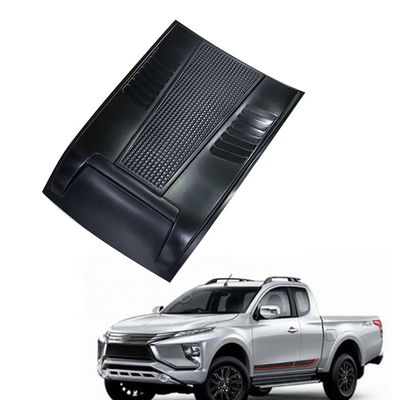 Carro 2020 do Abs de Mitsubishi Triton Front Bumper Guard 4x4 Hood Bonnet Scoops Cover