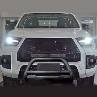 Barra por atacado de Bull do caminhão do OEM cotovelada de aço Front Bumper do revestimento do poder de um preto de 1,2 milímetros para Toyota Hilux Revo Vigo