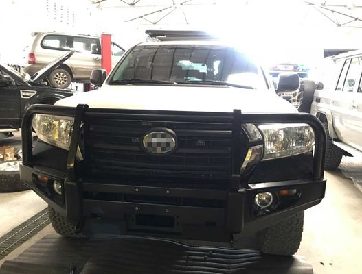 Acessórios 4x4 para Pickup Truck, Para-choque Dianteiro de Aço com Revestimento em Pó, Barra de Touro para Toyota Hilux LC79