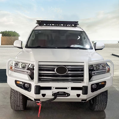 Acessórios 4x4 para Pickup Truck, Para-choque Dianteiro de Aço com Revestimento em Pó, Barra de Touro para Toyota Hilux LC79