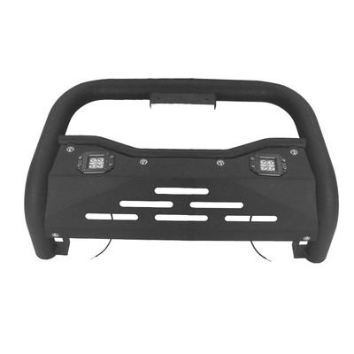 As peças 4x4 por atacado pintam o preto preto Front Bumper Guard For Hilux Revo do aço da substituição da barra de Bull