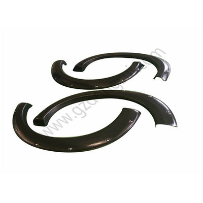 Os alargamentos do para-choque do arco da roda de carro para Mitsubishi Triton L200 pegaram