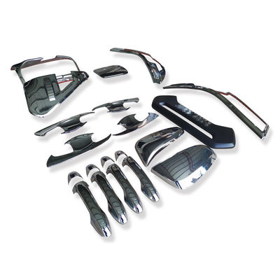 Conjunto completo plástico de Chrome da tira para Toyota Hilux 2021