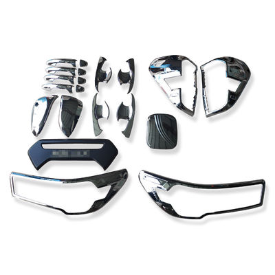 Conjunto completo plástico de Chrome da tira para Toyota Hilux 2021