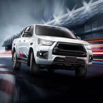 O esporte 2022 plástico de Front Grill For Toyota Revo GR do carro do ABS preto 4x4 pegara acessórios