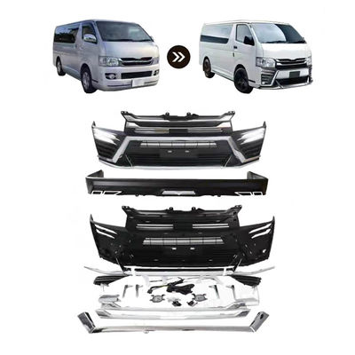 Fabricante Wholesale Front Rear Bumper Car Body Kit Conversion Facelift Wildbody Kit do OEM para Toyota Hiace 2010