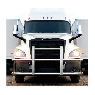 Fábrica Dongsui resistente Semi Truck Bumper Deer Guards para Cargo Cascadia For Volvo Internacional Prostar Kenworth Peterbilt Mack Pinnacle