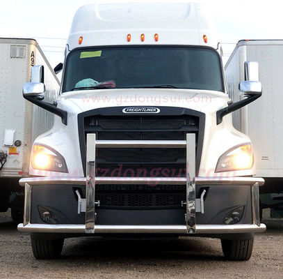 Fábrica Dongsui resistente Semi Truck Bumper Deer Guards para Cargo Cascadia For Volvo Internacional Prostar Kenworth Peterbilt Mack Pinnacle