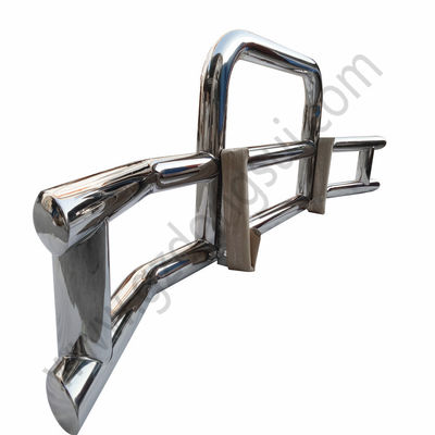 Pára-choque dianteiro de aço inoxidável 304 para caminhão pesado, peças para carroceria, protetor de veado para Cascadia