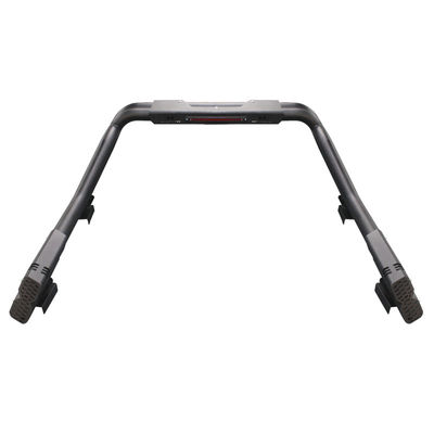 Santo Antônio Esportivo Universal Off Road em Aço Preto com Luz de Freio para Hilux Navara Ranger