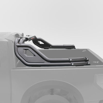 Santo Antônio Esportivo Universal Off Road em Aço Preto com Luz de Freio para Hilux Navara Ranger